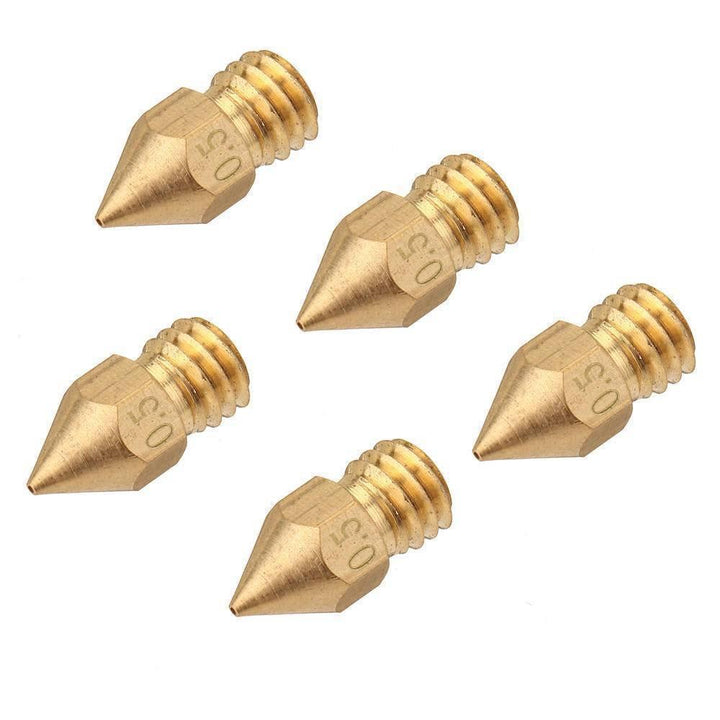 0.5mm 3d Printing Nozzle 3d Printer Accessories Mk8 Brass Nozzle
