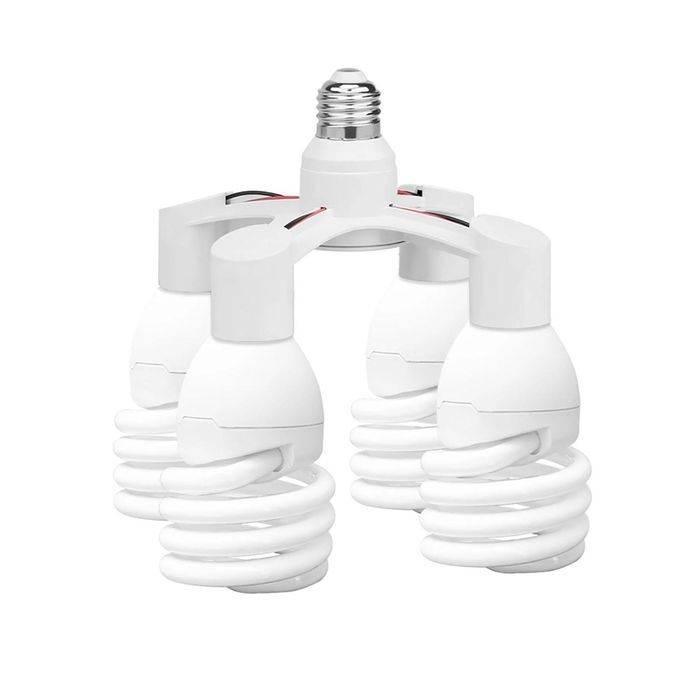Discontenued 4 In 1 E27 1 Heads Lamp Bulb Holder Light Base Led Converter Adapter