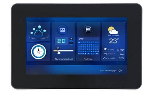Dwin 10.1 Inch Hmi Modbus Tft Lcm Dmg10600t101-a5wtr Industrial Grade