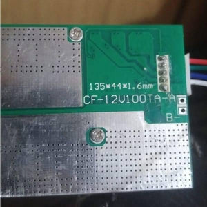 32650 Cell 4s Bms 100a 12v Battery Charging Module Cf 12v100ta a Pcb Protection Board
