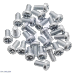 100pcs M3 Screws 6mm