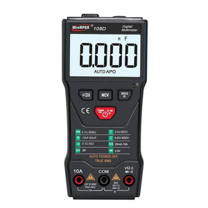 Winapex 108d Digital Multimeter Auto True Rms 5999 Mearuring Ac/dc Voltage Current Ohm Ncv Capacitance Meter Backlit Flashlight