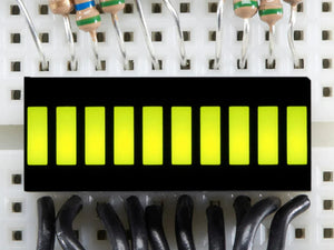 Green 10 Segment Light Bar Graph Led Display