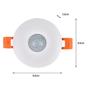 Switch 120 Degree Ceiling Recess PIR Infrared Human Body Motion Sensor Light Bulb Switch