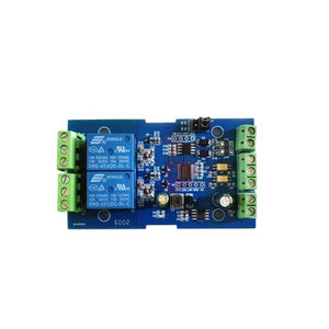 7-24v Modbus Rtu 2-way Relay Module Switch Input/output Rs485/ttl Anti-reversing