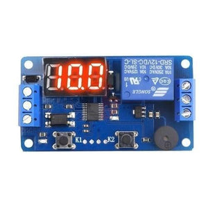 12v Digital Led Timer Module Adjustable Timer Relay Time Control Switch Trigger Timing Board