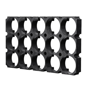 18650 Battery Holder 3x5 Cell 18650 Batteries Spacer Holders Radiating Plastic Holder Bracket For Diy Battery Pack