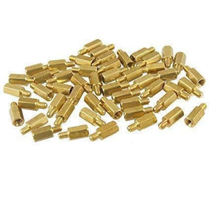 10mm+5mm M3 Male To Female Pcb Spacer Brass Pcb Standoff