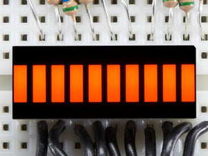 Orange 10 Segment Light Bar Graph Led Display