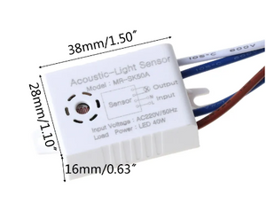 1pc Sound Voice Sensor 220v Module Detector Auto On Off Intelligent Light Switch
