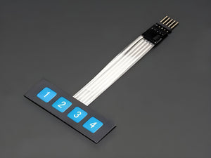 1x4 Keymatrix Key Matrix Membrane Switch Control Panel Keypad Keyboard