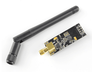 Hw-237 2.4ghz Nrf24l01+pa+lna Sma Wireless Transceiver Module With Antenna