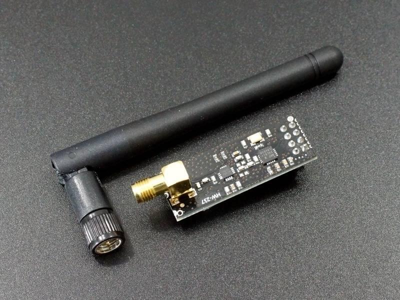 Hw-237 2.4ghz Nrf24l01+pa+lna Sma Wireless Transceiver Module With Antenna