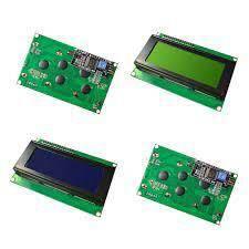 Lcd2004 Blue/green Parallel Lcd Display With Iic/i2c Interface