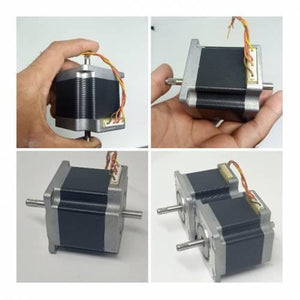 Dual Shaft Nema 23 2a Stepper Motor For Cnc 3d Printer