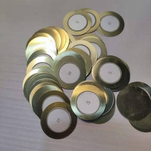 1 Piece 27mm Piezoelectric Transducers Piezoelectric Sensor , Piezo Transducer