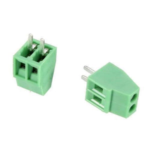 Kf 128 2p 5mm Pitch 2 Pin Pcb Screw Terminal Block Connector - Digilog Pakistan