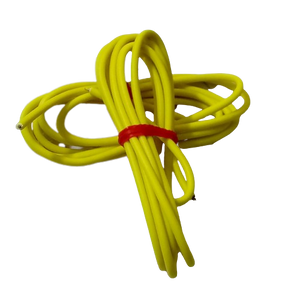 Yellow 1m Solderable Wire Hard Wires For Wiring Jumper Wire Wiring Cable