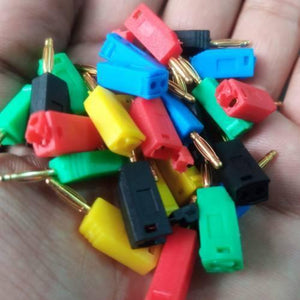 Mix Color 2mm Banana Plug For Electrical And Electronics Lab Trainers