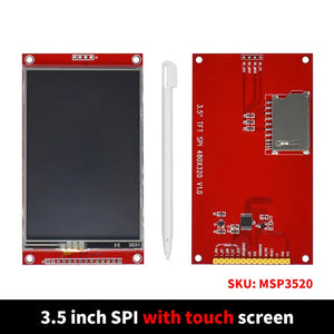 3.5 Inch Tft Lcd Module With Touch Panel Ili9488 Driver 320x480 Spi Port Serial Interface (9 Io) Touch Ic Xpt2046