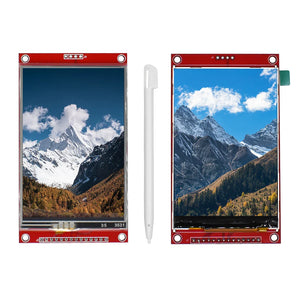 3.5 Inch Tft Lcd Module With Touch Panel Ili9488 Driver 320x480 Spi Port Serial Interface (9 Io) Touch Ic Xpt2046