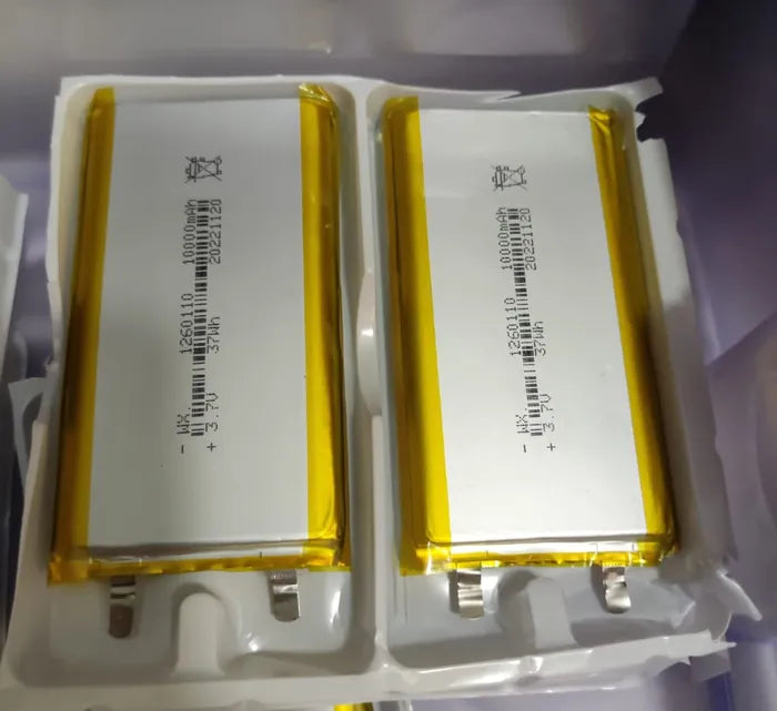 High Quality 3.7v 10000mah 1260110 Polymer Lithium Ion Li-ion Rechargeable Battery For Toy Power Bank Gps Table E-book Batteries