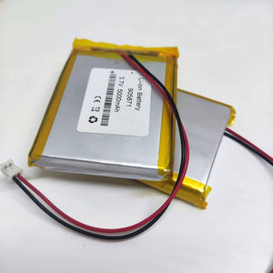 3.7v 5000mah Lithium-ion Battery With Jst 2.0mm Connector And Bms