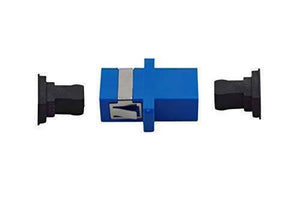 Sc Upc Adapter Connector Simplex Single Mode Plastic Fiber Optic Adapter/connector