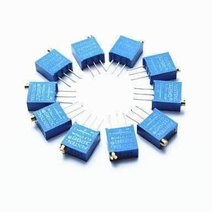 3296w 10k Multiturn Variable Resistor Potentiometer Trimmer Resistor