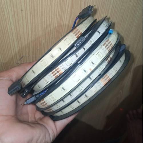 Faulty Rgb Led Strip Lot 5 Meter 5 Meter 30 Led Per Meter Dusty Lot