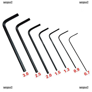 2mm Hex Allen Key For Cnc And 3d Printer 55mm x 18mm