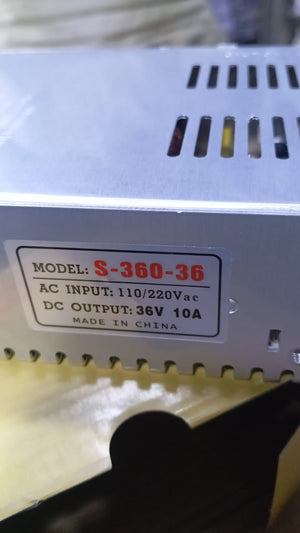 36V 10A Power Supply