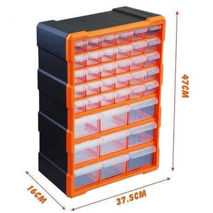 k-502 k502 39 Drawer Components Tool Storage Box Makeup Medicine Jewelry And Stationery Oraganizer