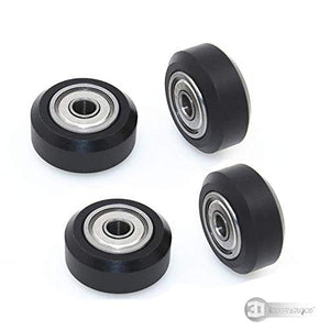 3dinnovations Openbuilds Pom Plastic Wheel Mini V With 105zz Bearing