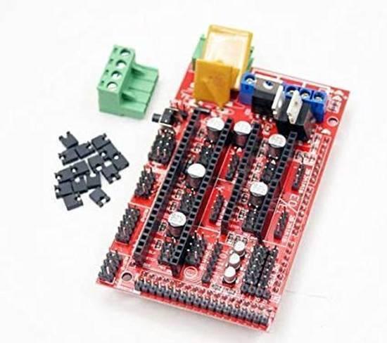 3d Printer Controller Board Ramps 1.4 Arduino Mega Shield Reprap Prusa Model