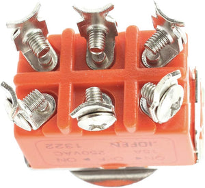 3 Position On Off On Screw Terminal Toggle Switch 6 Pin Pakistan