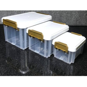 3 Pcs Stackable Smart Storage Containers Boxes For Jewellery, Makeup, Tools, Food, Office Use Organizer Box