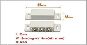3 Wire No Nc Magnetic Reed Sensor Signal Switch For Door Access Control