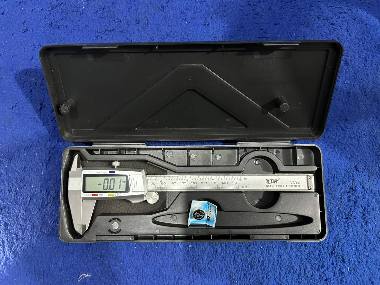 Digital Caliper 150mm - Yth Vc92 Stainless Steel Vernier Caliper With Lcd Display