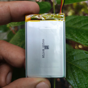 3mm x 35mm x 55mm 3.7v 500mah Lithium Polymer Rechargeable Battery