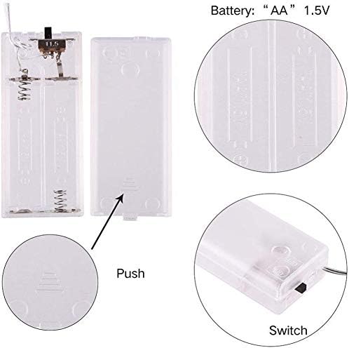 30 Pcs Colorful Led Line With Aa Cell Holder