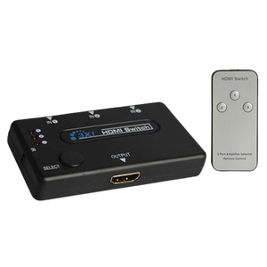 3 Port Hdmi Switch Hub With Remote Control
