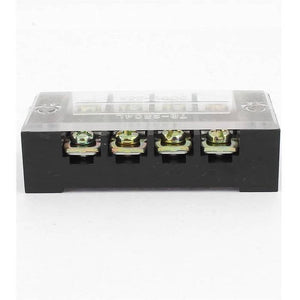 4p 600v 25a Double Row Barrier Block Screw Terminal Connector Tb-2504l