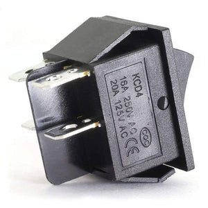 4 Pin 2 Positions On Off Dpst Rocker Power Switch Button