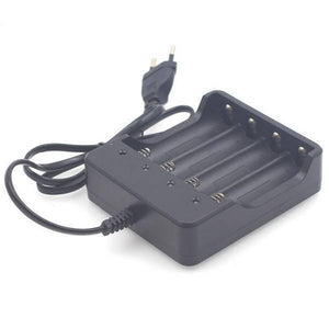 4 Slot 18650 Li-ion Battery 4.2v Four Slot Lithium Ion Batteries Smart Charger