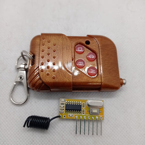 Without Battery 4 Channel Wireless Remote Control Kit RX12 RF Transmitter Receiver Module For Arduino Momentary Type