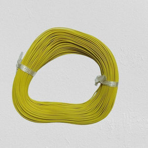 Yellow Wire 1 Meter Insulation Electronic PCB Wrapping Breadboard Jumper Wire Cable