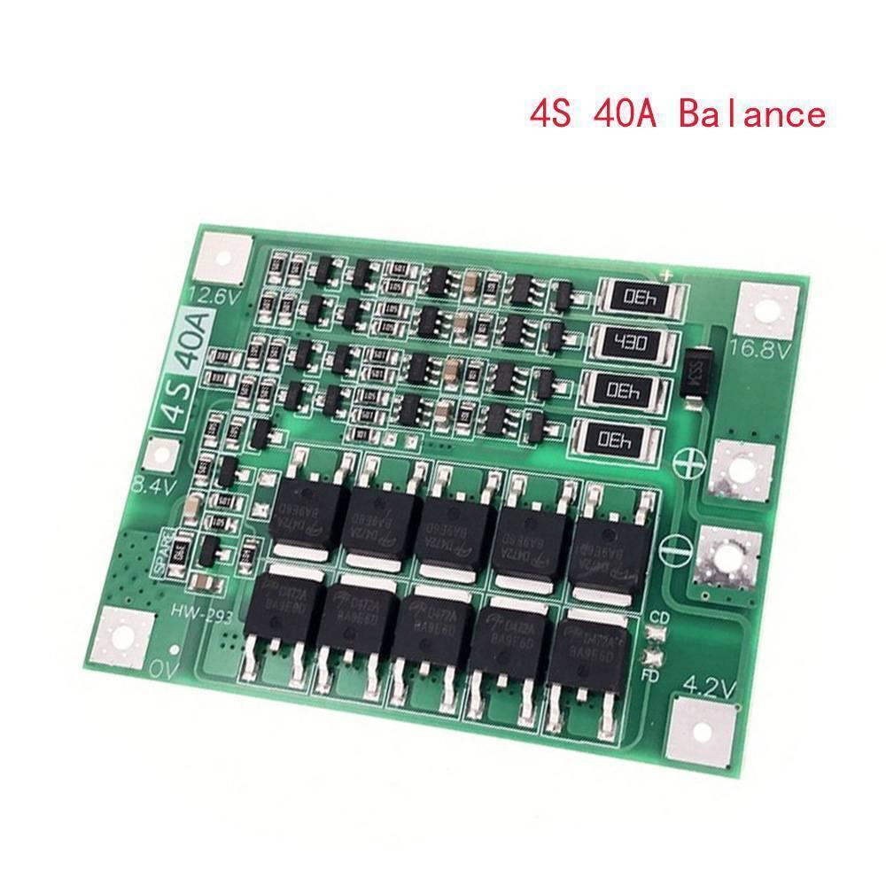 4s Bms 4s 40a Bms Li-ion Battery Protection Board Balanced Version 40 A Bms: