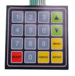 4x4 Arduino Keypad Matrix With Up Down Keys