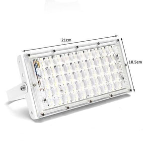 50w 50 Led White Shell Flood Light
